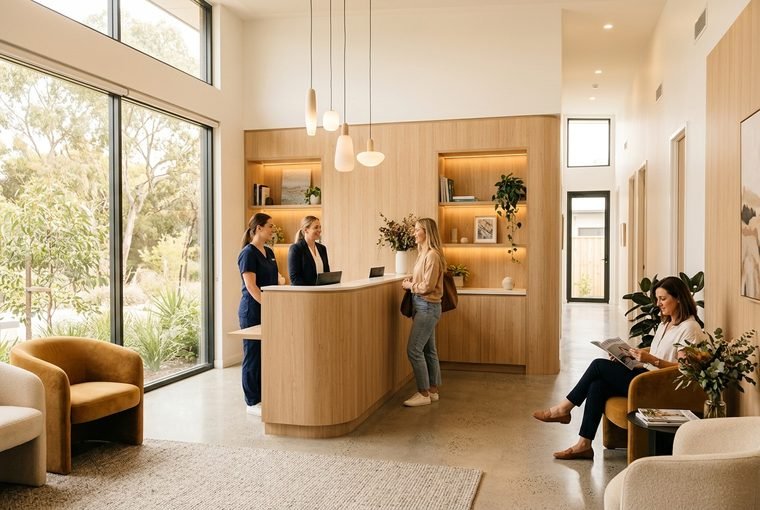 Modern Australian medical clinic